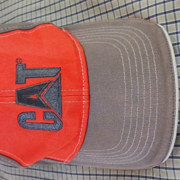 CAT Brand Mens Cap orange - Picture 4 of 8